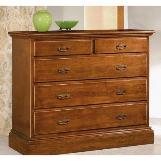 komoda skrina satnik bufet obcianska kuchyna obyvacia izba nabytok ceresna orech ludovitus zasuvkovy ulozny renovacia balaton jemny stredomorsky masivne drevo.jpg